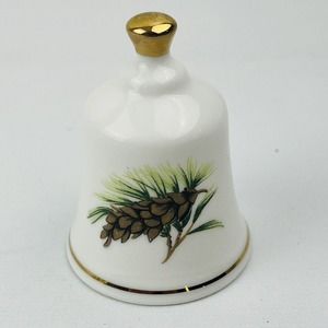 Danbury Mint Maine Pine Cone & Tassel Official State Flower Bell‎ Collection